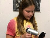 249 Haarbürste mit Serviettentechnik (2)