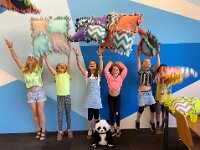 203 Buntes Kuschelkissen mit Fransen (34)