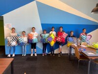 203 Buntes Kuschelkissen mit Fransen (45)