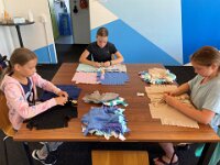 203 Buntes Kuschelkissen mit Fransen (48)