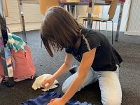203 Buntes Kuschelkissen mit Fransen (65)