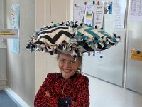 203 Buntes Kuschelkissen mit Fransen (69)