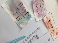 285 Handlettering