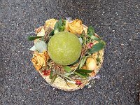 233 Rustikale Kerzen-Deko