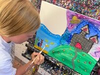 305 Action Painting 9