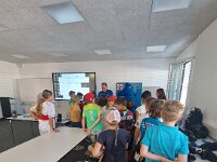 326 Besuch bei der Polizei Wohlen (1)