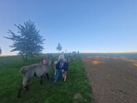 512 Lama-Trekking mit bräteln am Lagerfeuer 4